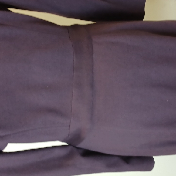 Milly original long SLEEVES SOFT KNIT DRESS SZ: large purple - Picture 5 of 7
